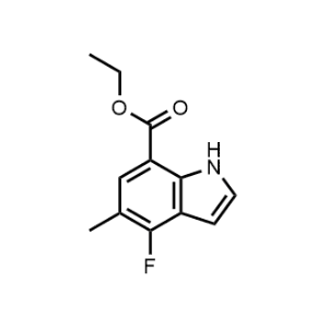 Ethyl 4-fluoro-5-methyl-1H-indole-7-carboxylate|CS-1058371