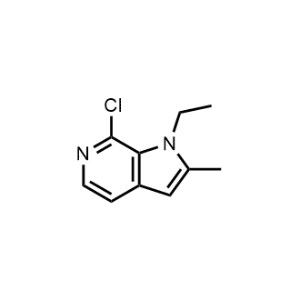 7-Chloro-1-ethyl-2-methyl-1H-pyrrolo[2,3-c]pyridine|CS-1058387