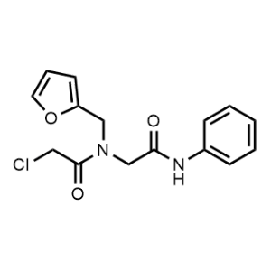 2-Chloro-N-(furan-2-ylmethyl)-N-(2-oxo-2-(phenylamino)ethyl)acetamide|CS-1058409