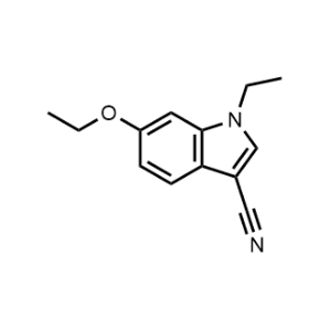 6-Ethoxy-1-ethyl-1H-indole-3-carbonitrile|CS-1058416