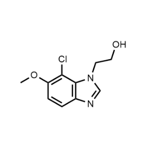 2-(7-Chloro-6-methoxy-1H-benzo[d]imidazol-1-yl)ethan-1-ol|CS-1058527