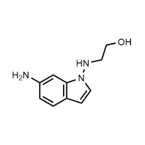 2-((6-Amino-1H-indol-1-yl)amino)ethan-1-ol|CS-1058620