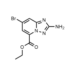 Ethyl 2-amino-7-bromo-[1,2,4]triazolo[1,5-a]pyridine-5-carboxylate|CS-1058673