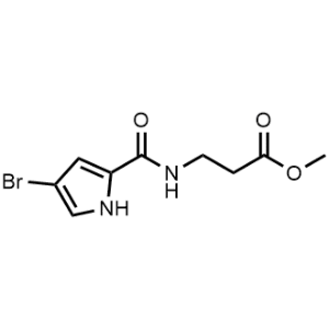 Methyl 3-(4-bromo-1H-pyrrole-2-carboxamido)propanoate|CS-1058756
