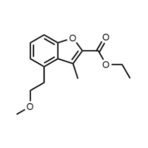 Ethyl 4-(2-methoxyethyl)-3-methylbenzofuran-2-carboxylate|CS-1058884