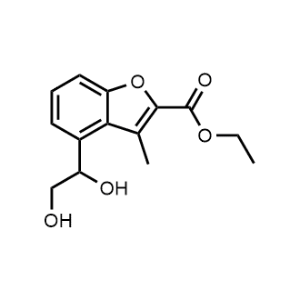Ethyl 4-(1,2-dihydroxyethyl)-3-methylbenzofuran-2-carboxylate|CS-1058887