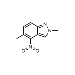 2,5-Dimethyl-4-nitro-2H-indazole|CS-1058925