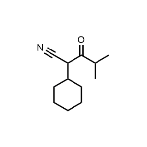 2-Cyclohexyl-4-methyl-3-oxopentanenitrile|CS-1058975