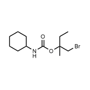 1-Bromo-2-methylbutan-2-yl cyclohexylcarbamate|CS-1058993