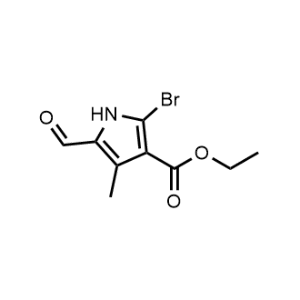 Ethyl 2-bromo-5-formyl-4-methyl-1H-pyrrole-3-carboxylate|CS-1059135