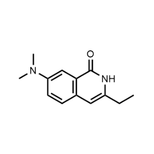 7-(Dimethylamino)-3-ethylisoquinolin-1(2H)-one|CS-1059218