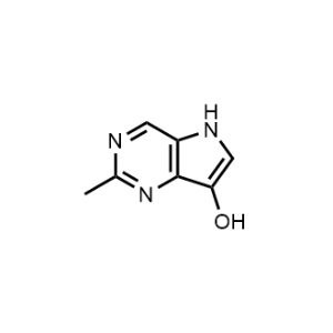 2-Methyl-5H-pyrrolo[3,2-d]pyrimidin-7-ol|CS-1059222