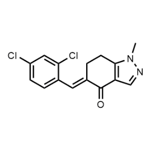 5-(2,4-Dichlorobenzylidene)-1-methyl-1,5,6,7-tetrahydro-4H-indazol-4-one|CS-1059259