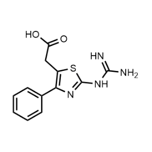 2-(2-Guanidino-4-phenylthiazol-5-yl)acetic acid|CS-1059565