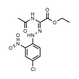 Ethyl 2-acetamido-2-(2-(4-chloro-2-nitrophenyl)hydrazono)acetate|CS-1059614