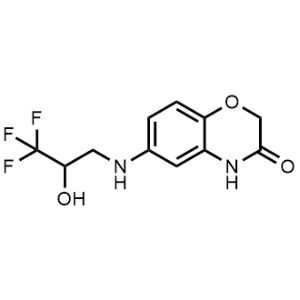 6-((3,3,3-Trifluoro-2-hydroxypropyl)amino)-2H-benzo[b][1,4]oxazin-3(4H)-one|CS-1059624