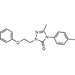 5-Methyl-2-(2-phenoxyethyl)-4-(P-tolyl)-2,4-dihydro-3H-1,2,4-triazol-3-one|CS-1059721