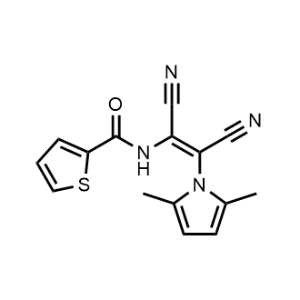 N-(1,2-Dicyano-2-(2,5-dimethyl-1H-pyrrol-1-yl)vinyl)thiophene-2-carboxamide|CS-1059929