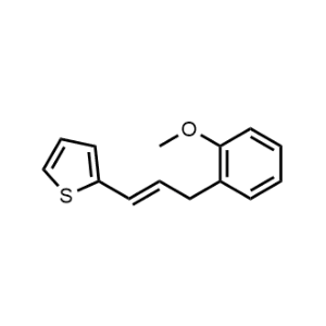 2-(3-(2-Methoxyphenyl)prop-1-en-1-yl)thiophene|CS-1059933