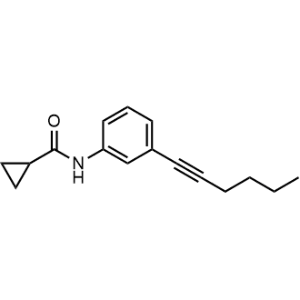 N-(3-(Hex-1-yn-1-yl)phenyl)cyclopropanecarboxamide|CS-1059934