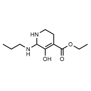 Ethyl 5-hydroxy-6-(propylamino)-1,2,3,6-tetrahydropyridine-4-carboxylate|CS-1060223
