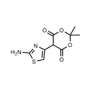5-(2-Aminothiazol-4-yl)-2,2-dimethyl-1,3-dioxane-4,6-dione|CS-1060256