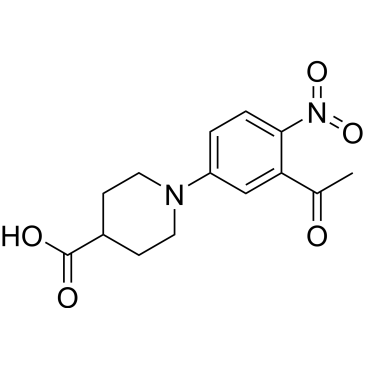 1-(3-Acetyl-4-nitrophenyl)piperidine-4-carboxylic acid|CS-1060355