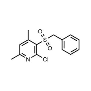 3-(Benzylsulfonyl)-2-chloro-4,6-dimethylpyridine|CS-1060381