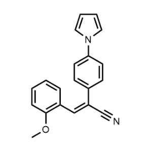 2-(4-(1H-Pyrrol-1-yl)phenyl)-3-(2-methoxyphenyl)acrylonitrile|CS-1060404