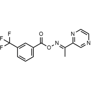 1-(Pyrazin-2-yl)ethan-1-one O-(3-(trifluoromethyl)benzoyl) oxime|CS-1060459