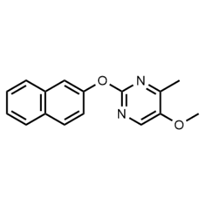 5-Methoxy-4-methyl-2-(naphthalen-2-yloxy)pyrimidine|CS-1060494