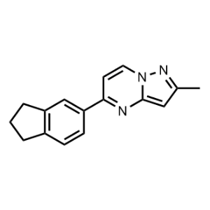 5-(2,3-Dihydro-1H-inden-5-yl)-2-methylpyrazolo[1,5-a]pyrimidine|CS-1060574