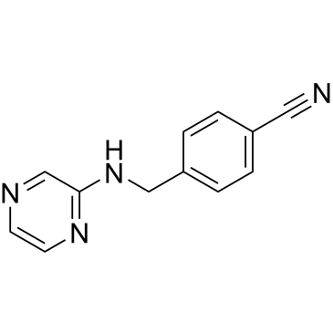 4-((Pyrazin-2-ylamino)methyl)benzonitrile|CS-1060630