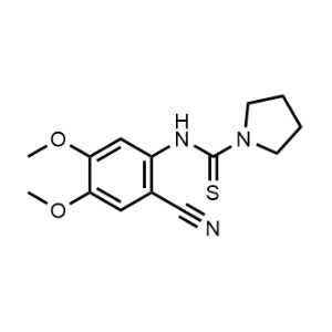 N-(2-Cyano-4,5-dimethoxyphenyl)pyrrolidine-1-carbothioamide|CS-1060717