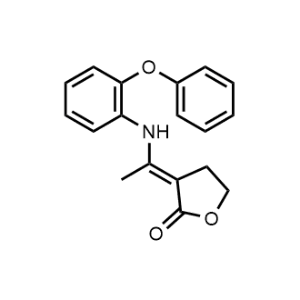 3-(1-((2-Phenoxyphenyl)amino)ethylidene)dihydrofuran-2(3H)-one|CS-1060757
