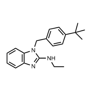 1-(4-(Tert-butyl)benzyl)-N-ethyl-1H-benzo[d]imidazol-2-amine|CS-1060777