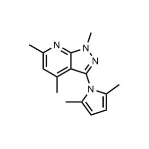 3-(2,5-Dimethyl-1H-pyrrol-1-yl)-1,4,6-trimethyl-1H-pyrazolo[3,4-b]pyridine|CS-1060783