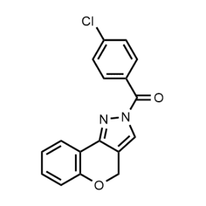 (4-Chlorophenyl)(chromeno[4,3-c]pyrazol-2(4H)-yl)methanone|CS-1060823