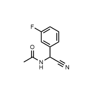 N-(Cyano(3-fluorophenyl)methyl)acetamide|CS-1060869