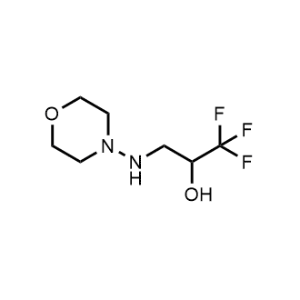 1,1,1-Trifluoro-3-(morpholinoamino)propan-2-ol|CS-1060897