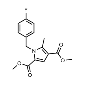 Dimethyl 1-(4-fluorobenzyl)-5-methyl-1H-pyrrole-2,4-dicarboxylate|CS-1060956