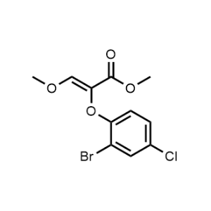 Methyl 2-(2-bromo-4-chlorophenoxy)-3-methoxyacrylate|CS-1061050