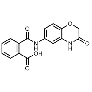 2-((3-Oxo-3,4-dihydro-2H-benzo[b][1,4]oxazin-6-yl)carbamoyl)benzoic acid|CS-1061085