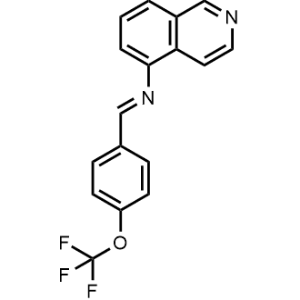 N-(Isoquinolin-5-yl)-1-(4-(trifluoromethoxy)phenyl)methanimine|CS-1061200