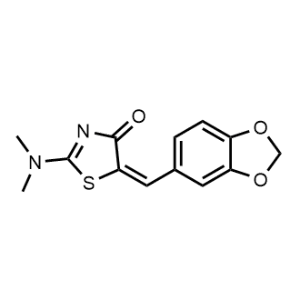 5-(Benzo[d][1,3]dioxol-5-ylmethylene)-2-(dimethylamino)thiazol-4(5H)-one|CS-1061262