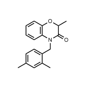 4-(2,4-Dimethylbenzyl)-2-methyl-2H-benzo[b][1,4]oxazin-3(4H)-one|CS-1061388
