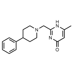 6-Methyl-2-((4-phenylpiperidin-1-yl)methyl)pyrimidin-4(1H)-one|CS-1061487
