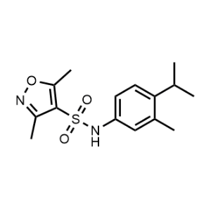 N-(4-Isopropyl-3-methylphenyl)-3,5-dimethylisoxazole-4-sulfonamide|CS-1061508