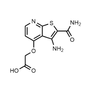 2-((3-Amino-2-carbamoylthieno[2,3-b]pyridin-4-yl)oxy)acetic acid|CS-1061549
