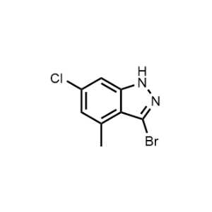 3-Bromo-6-chloro-4-methyl-1H-indazole|CS-1061584